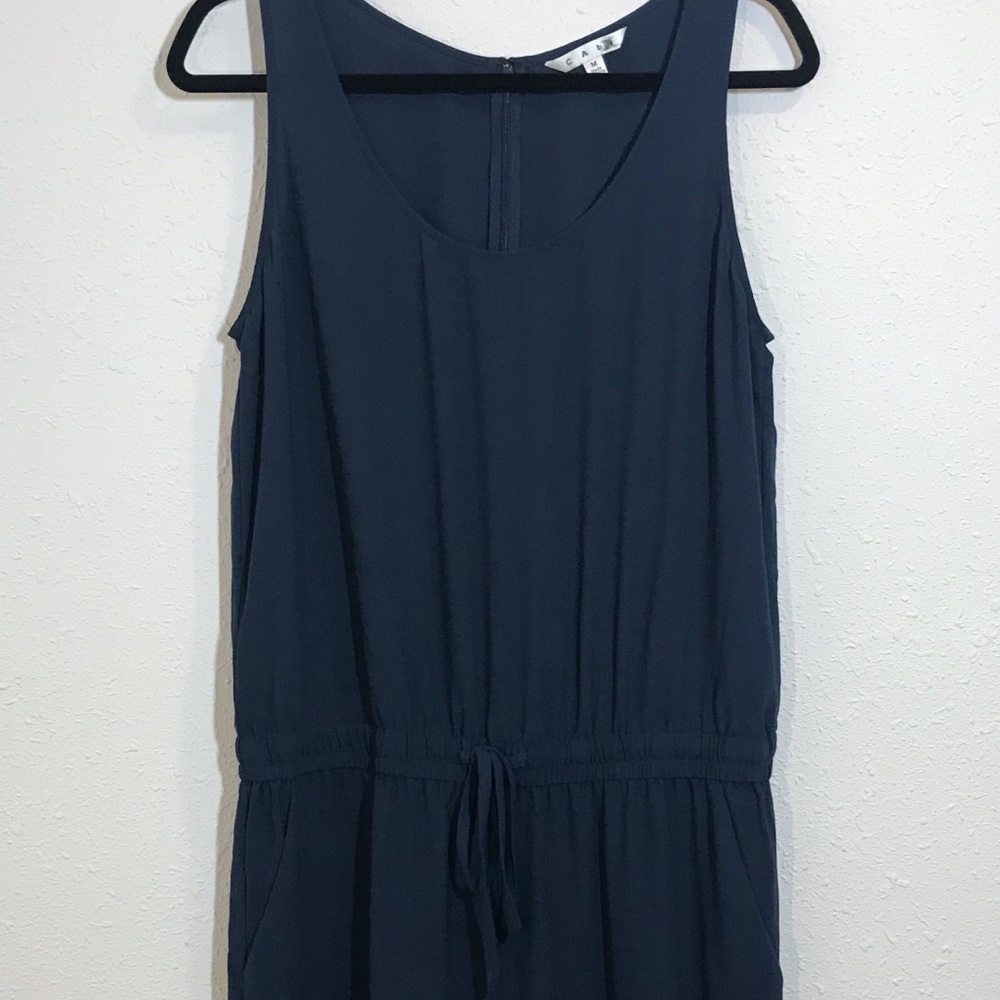 Cabi French Navy Blue Jumpsuit Size M - Picture 4 of 8